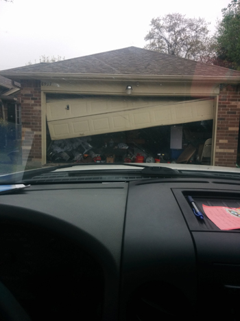Why does a garage door break down?
